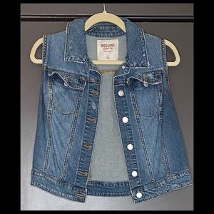 Denim Vest sz Lg
